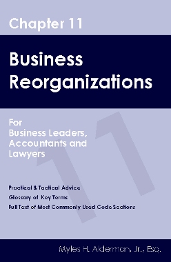 Chapter 11 business
                reorganizations